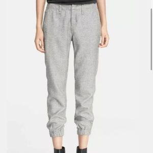 Rag & Bone Speckled Gray High Rise Jogger Pajama Trousers
